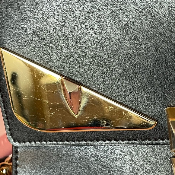 Fendi monster mini kan ladies hand bag - Picture 4 of 12